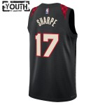 Maillot NBA Portland Trail Blazers Shaedon Sharpe Nike 2023-24 City Edition Noir Swingman - Enfant